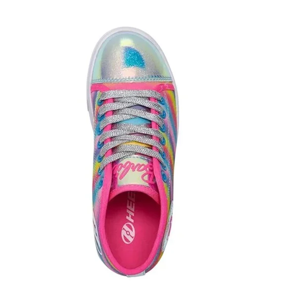 Heelys Little Girls Veloz Barbie High Top Wheeled Sneakers Size Youth 8 LDS 9 - Picture 10 of 12